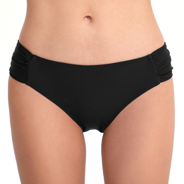 Women Beach Low Waist Summer Swimwear Bottoms