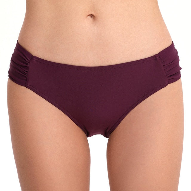 Women Beach Low Waist Summer Swimwear Bottoms