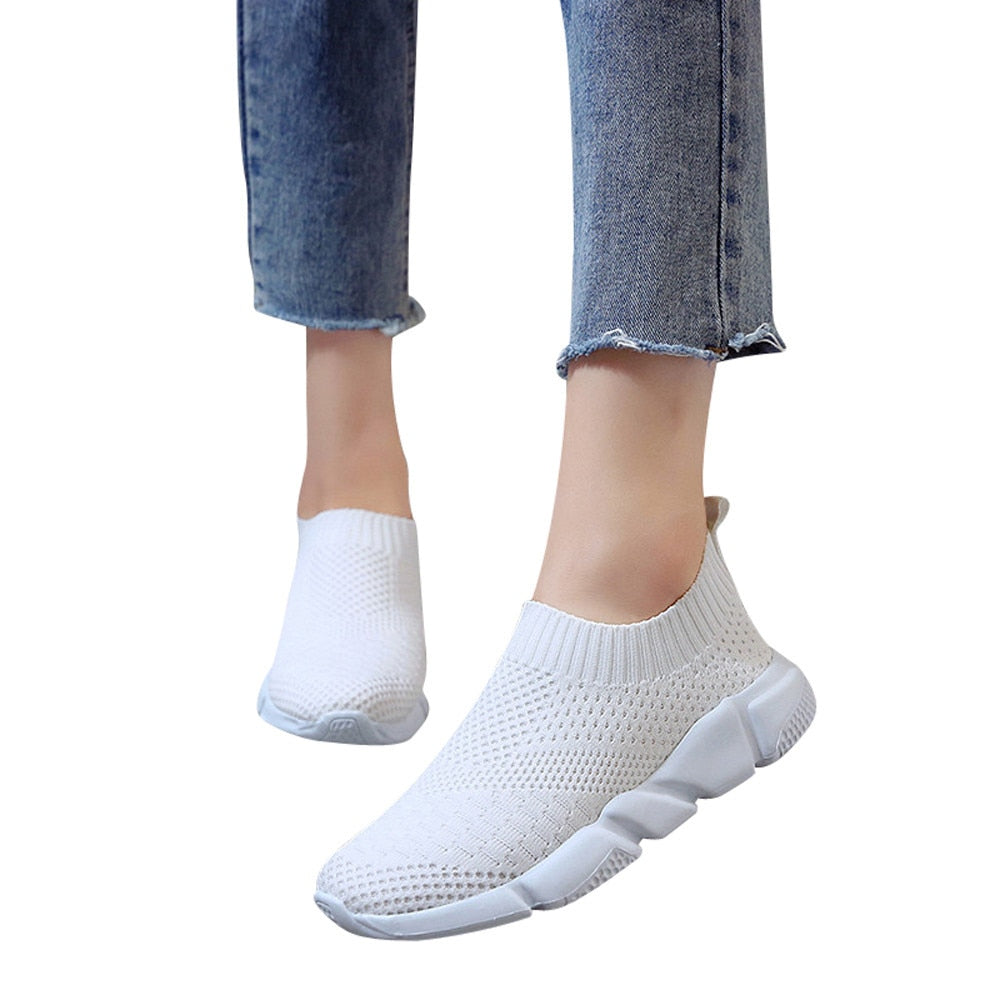 Women Sneakers Vulcanized Breathable Outdoor Shoes