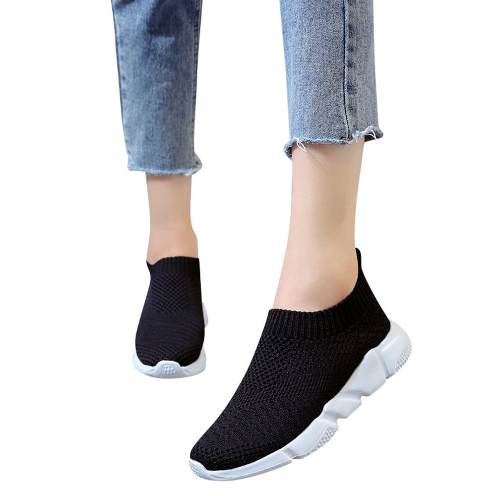 Women Sneakers Vulcanized Breathable Outdoor Shoes
