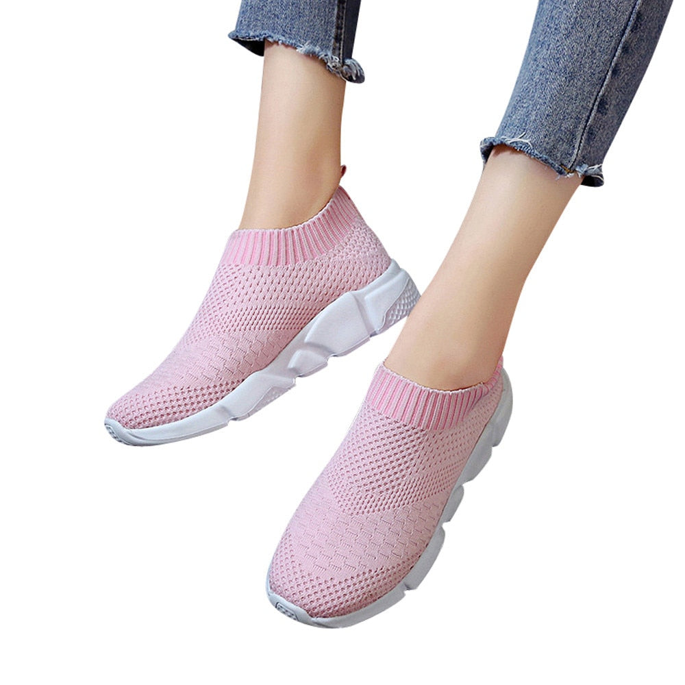 Women Sneakers Vulcanized Breathable Outdoor Shoes